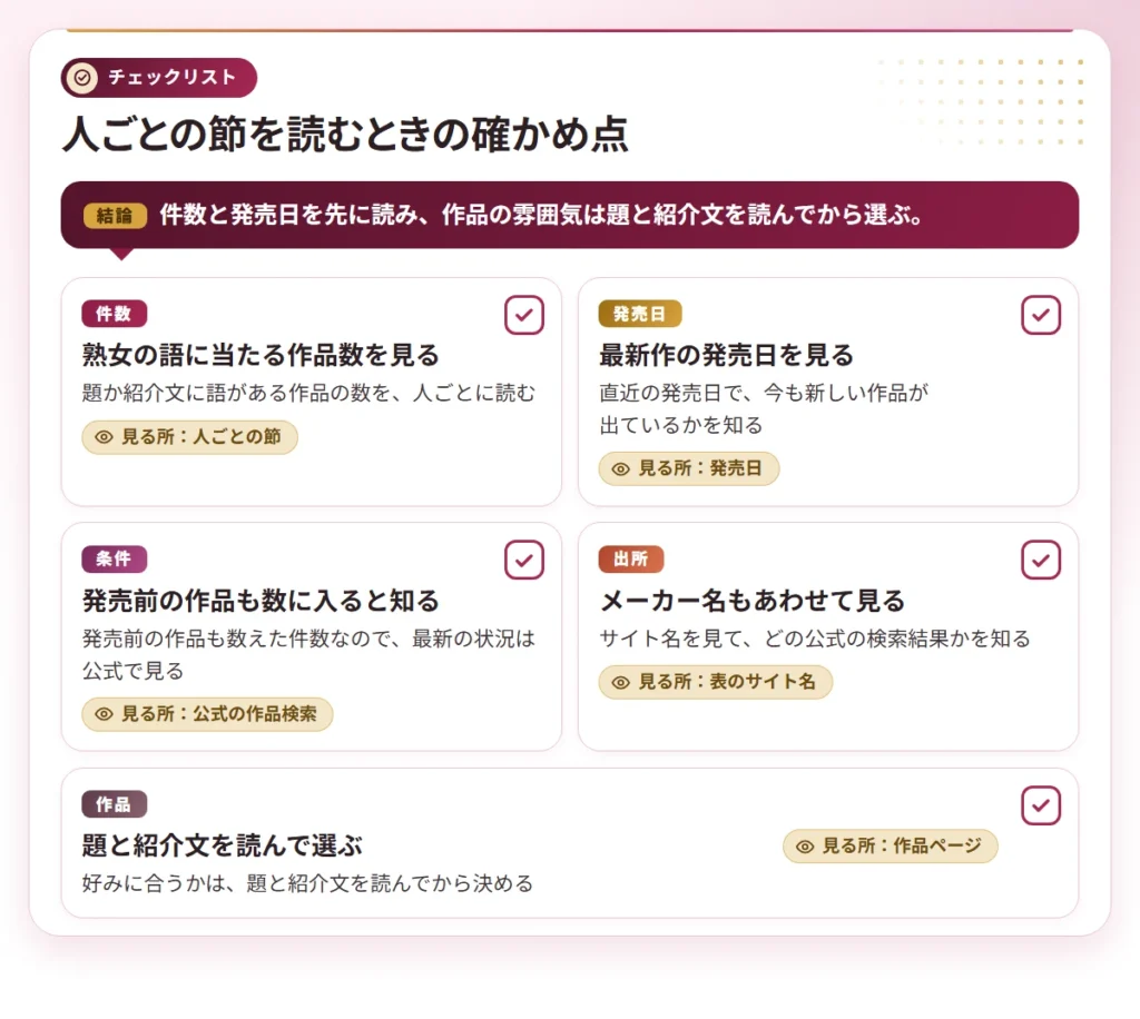 kyonyu jukujo av joyu checklist